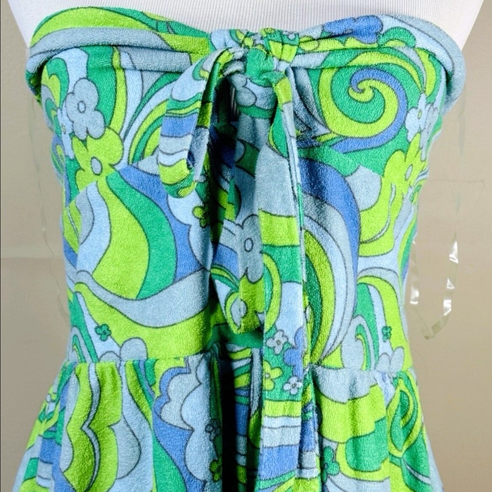 Multicolor Strapless Romper XS